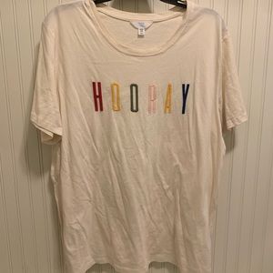Cute HOORAY t shirt
